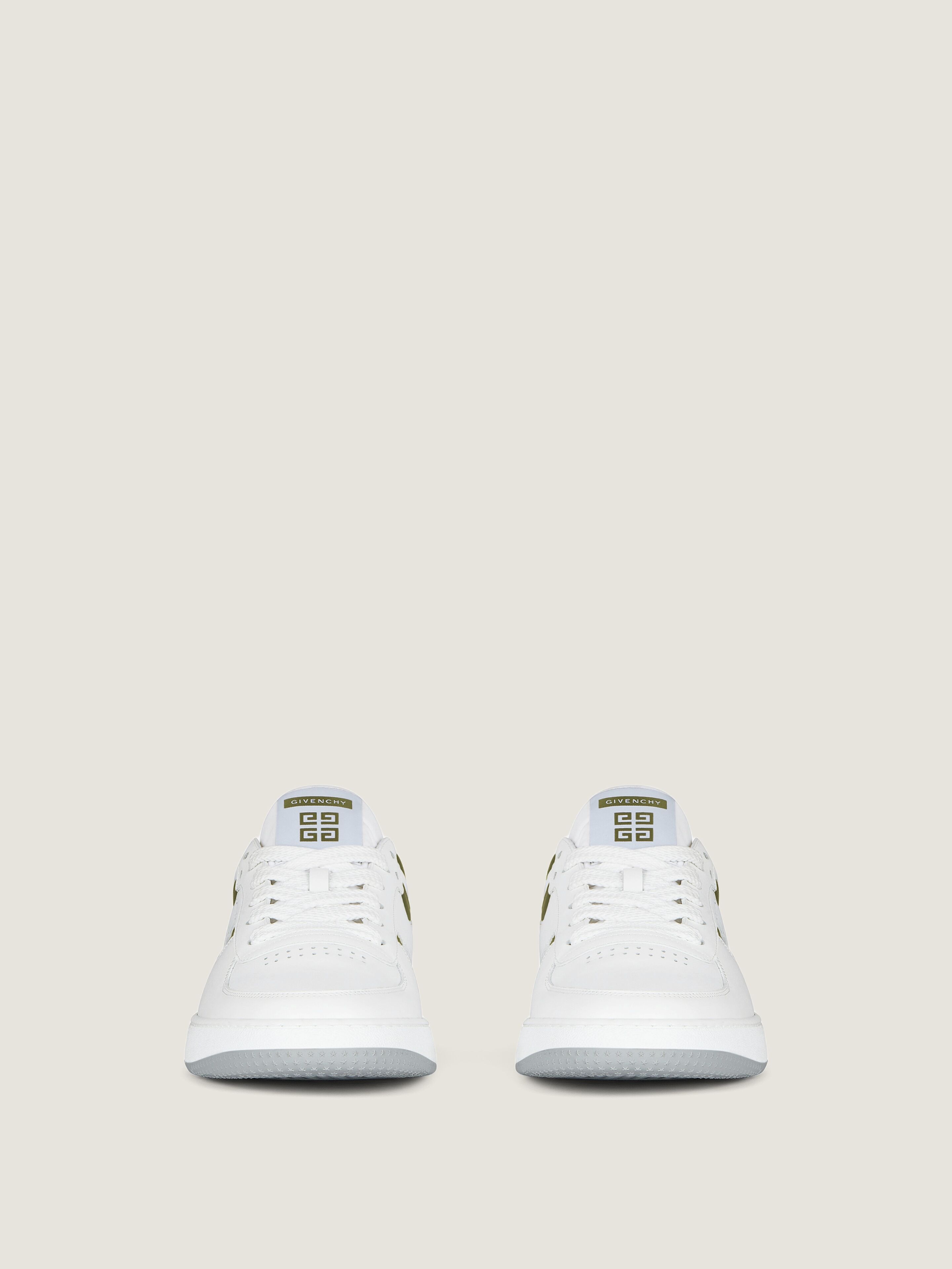 G Move sneakers in mixed leathers